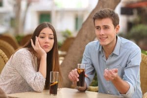 beta male on a date